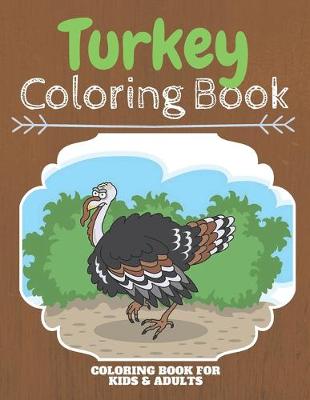 Book cover for Turkey Coloring Book