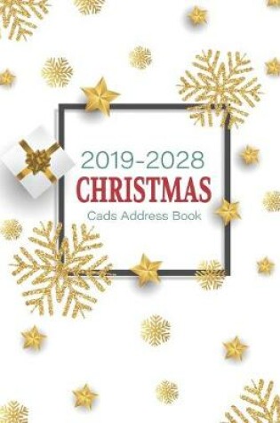 Cover of 2019-2028 Christmas Cards Address Book