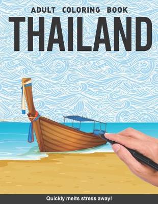 Book cover for Thailand Adults Coloring Book