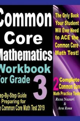 Cover of Common Core Mathematics Workbook for Grade 3