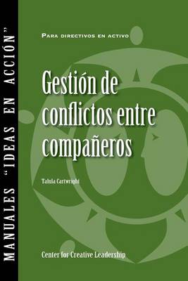 Book cover for Managing Conflict with Peers (Spanish for Spain)