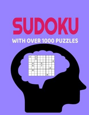 Book cover for sudoku with over 1000 puzzles