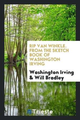 Book cover for Rip Van Winkle. from the Sketch Book of Washington Irving