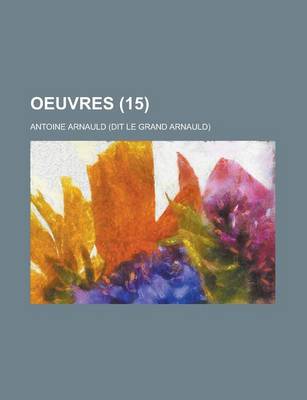 Book cover for Oeuvres (15 )