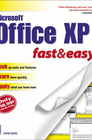 Cover of Microsoft Office XP Fast and Easy