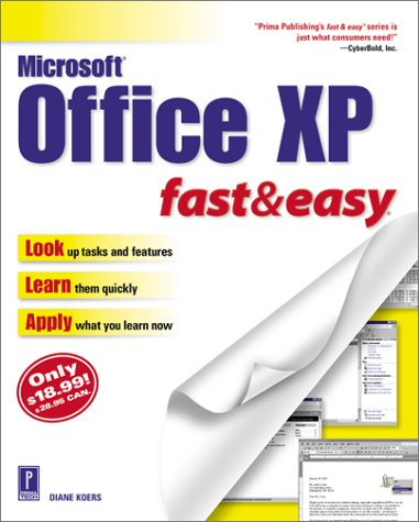 Book cover for Microsoft Office XP Fast and Easy