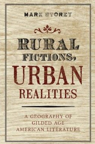 Cover of Rural Fictions, Urban Realities