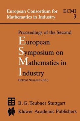 Cover of Proceedings of the Second European Symposium on Mathematics in Industry