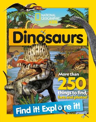 Book cover for Dinosaurs Find it! Explore it!