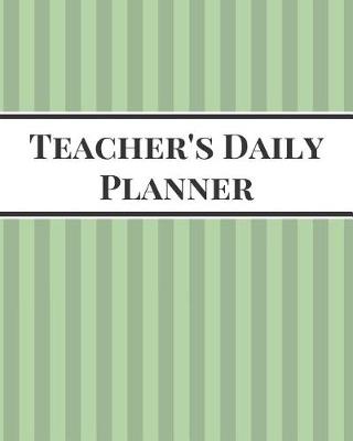 Book cover for Teacher's Daily Planner