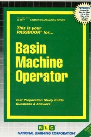 Cover of Basin Machine Operator