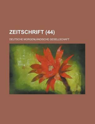Book cover for Zeitschrift (44)