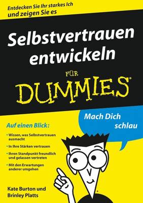 Book cover for Selbstvertrauen entwickeln fur Dummies