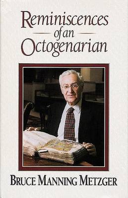 Book cover for Reminiscences of an Octogenarian