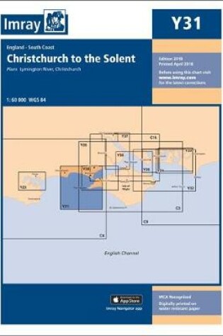 Cover of Imray Chart Y31 Laminated