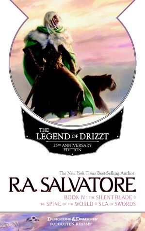 Book cover for The Legend of Drizzt 25th Anniversary Edition, Book IV