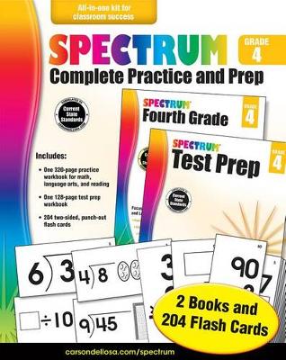 Cover of Spectrum Complete Practice and Prep, Grade 4