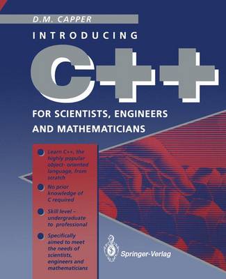 Book cover for C++ for Scientists, Engineers and Mathematicians