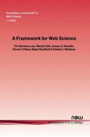 Cover of A Framework for Web Science