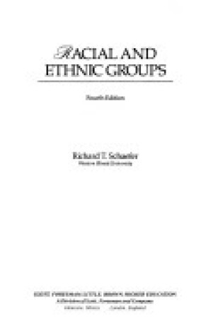 Cover of Racial & Ethnic Gps 4/E