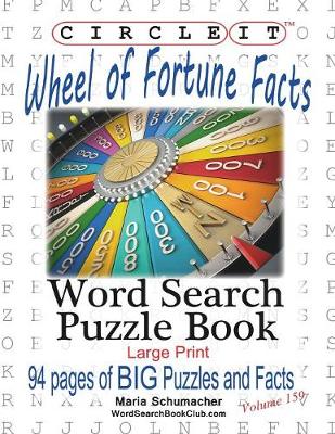 Book cover for Circle It, Wheel of Fortune Facts, Word Search, Puzzle Book