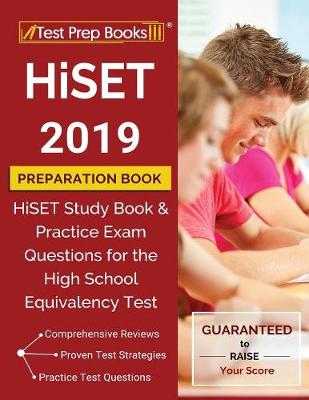 Book cover for HiSET 2019 Preparation Book