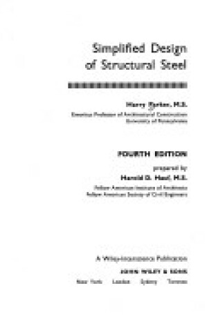 Cover of Simplified Design of Structural Steel