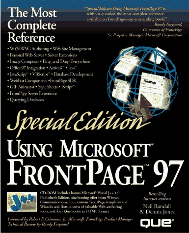 Book cover for Using Microsoft Frontpage