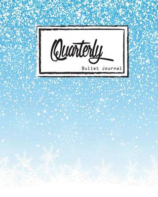 Book cover for Quarterly Bullet Journal