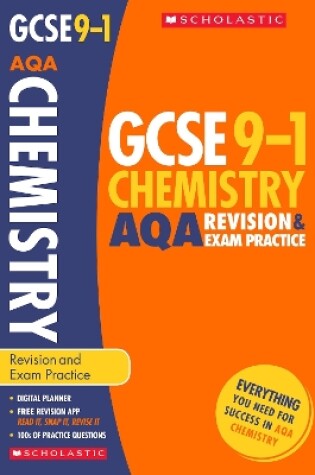 Cover of Chemistry Revision and Exam Practice Book for AQA