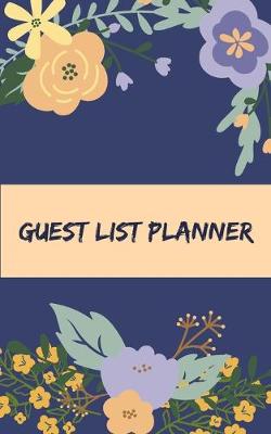 Book cover for Guest List Planner