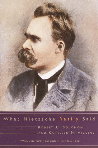 Cover of What Nietzsche Really Said