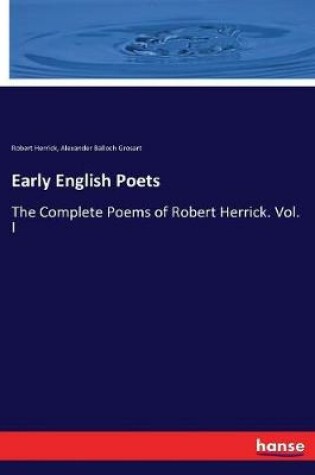 Cover of Early English Poets