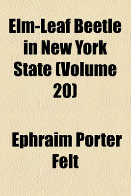 Book cover for ELM-Leaf Beetle in New York State (Volume 20)