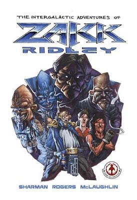 Book cover for Intergalactic Adventures of Zakk Ridley