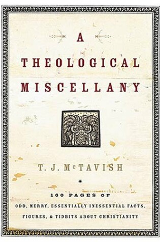 Cover of A Theological Miscellany
