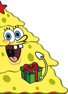 Book cover for Spongebob Santapants