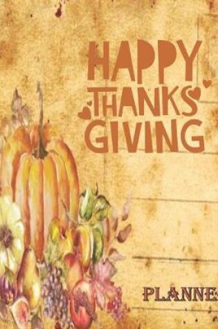 Cover of Happy Thanksgiving - Planner