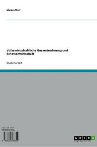 Cover of Volkswirtschaftliche Gesamtrechnung Und Schattenwirtschaft