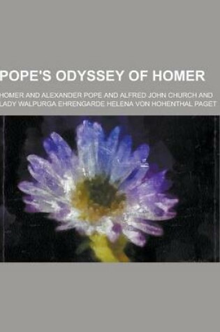 Cover of Pope's Odyssey of Homer