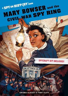 Book cover for Mary Bowser and the Civil War Spy Ring