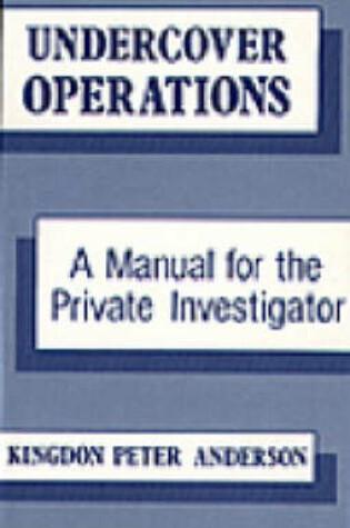 Cover of Undercover Operations