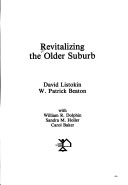 Book cover for Revitalizing the Older Suburb