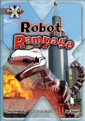 Book cover for Project X: Grey: Behind the Scenes: Robot Rampage