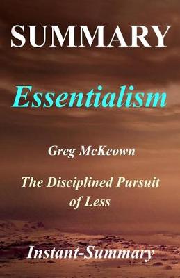 Cover of Summary - Essentialism