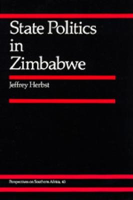 Book cover for State Politics in Zimbabwe