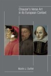 Book cover for Chaucer`s Verse Art in its European Context