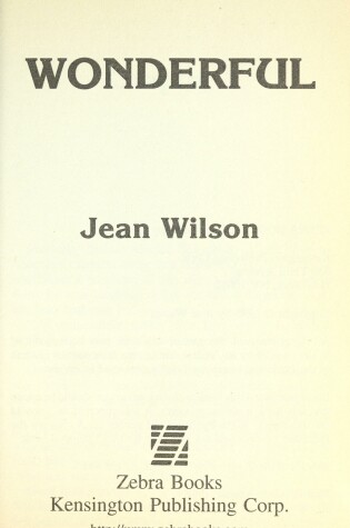 Cover of Wonderful