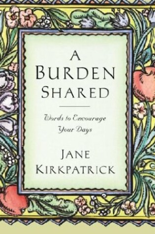 Cover of A Burden Shared