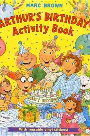 Cover of Arthur's Birthday Activity Book